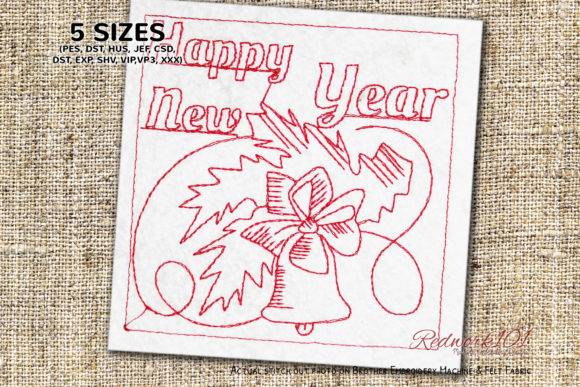 Bell New Year Bluework Embroidery Review