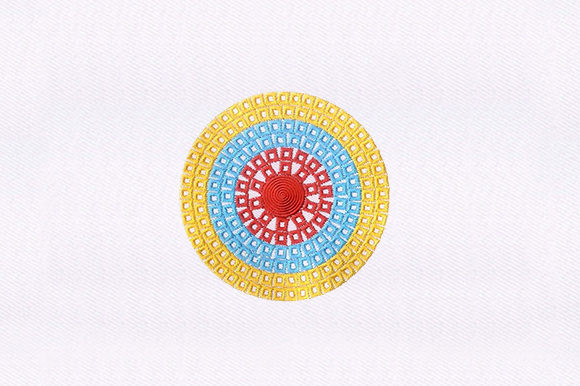 Boxes Circle Quilting Design Review