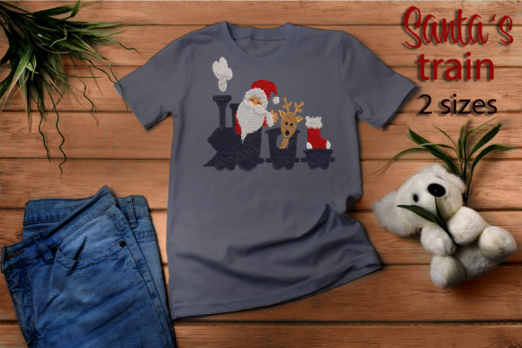 Christmas Design Santa Coming by Train Review
