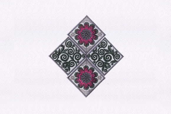 Floral Boxes Quilting Design Review