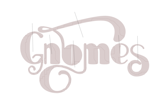 Gnomes Brown Embroidery Review