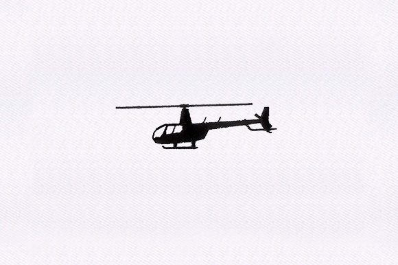 Helicopter Design Review for Seasonal Embroidery
