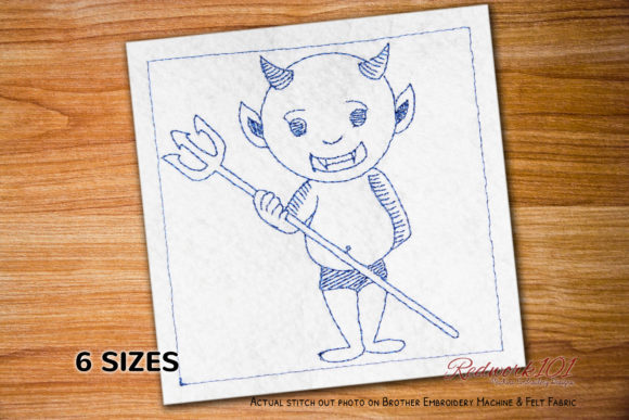 Little Devil Redwork Design Review