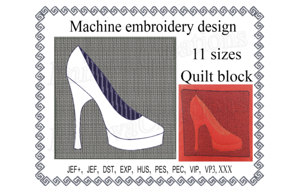 Quilt Block Shoe with Butterfly Embroidery Review
