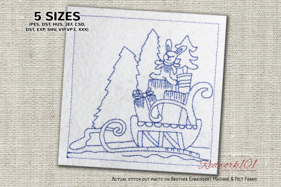 Santa Sleigh Bluework Design Review