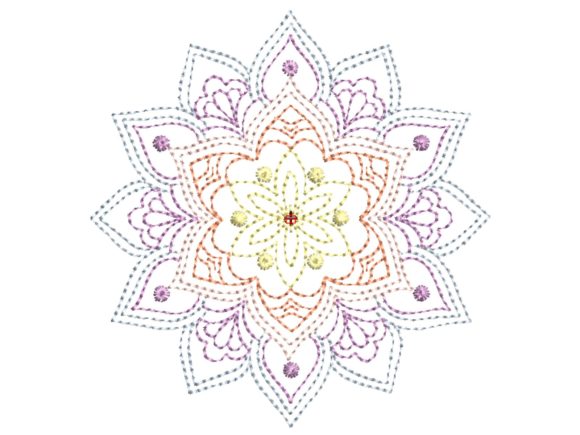 Simple Mandala Embroidery Design Review