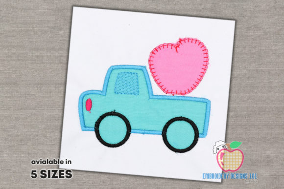 Truck with Heath Applique Review for Apparel Projects