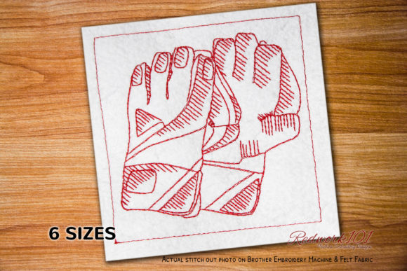Wicket Keeper Gloves Embroidery Review